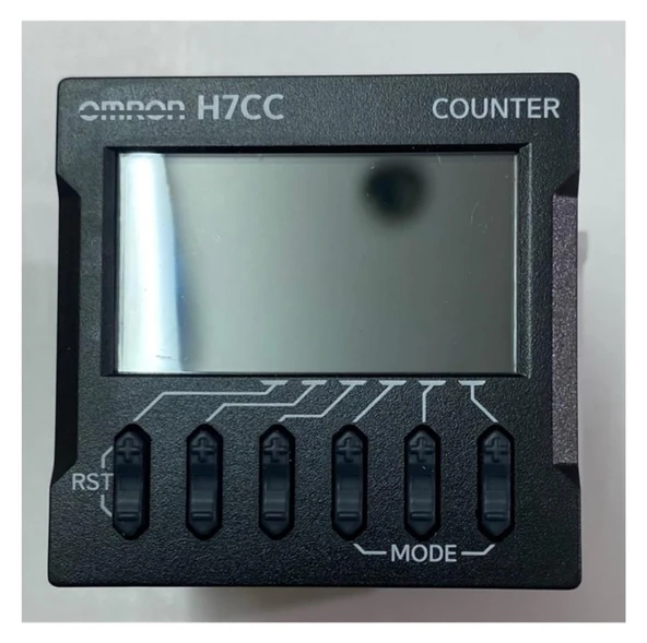 H7CC-AD dijital sayaç, vidalı terminaller, 48x48 mm, 12-48 VDC / 24 VAC besleme ürün görseli 1