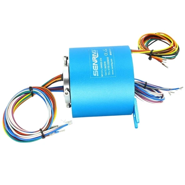 Rotorlar, 10A akım, geçiş deliği, kayar halka, elektrik bağlantısı, 12 kanal sinyal, 25,4x86mm (25,4x86mm, 12 kanal, 5A)(25,4x86mm 12ch 5a) ürün görseli 1