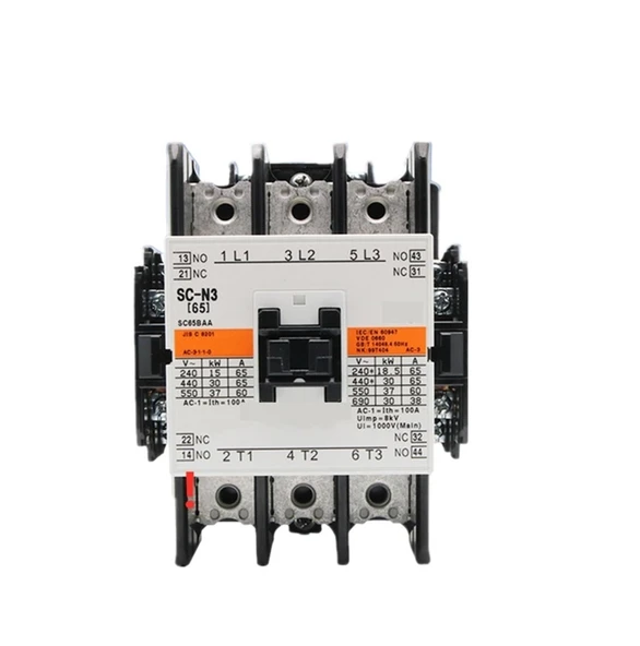 UOUOBEAR güç kontaktörü AC kontaktör SC-N3(65) AC110V 220V 380V 24V 36V(SC-N3 AC24V) ürün görseli 1
