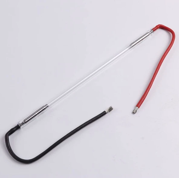 Xenon Lamba Cilt Gençleştirme Flaş Düz Tüp Güzellik Enstrümanı Epilasyon Aleti için Uygun Bağlantı Hattı ile IPL Tüp ø7mm (ø7X125X200mm) ürün görseli 1