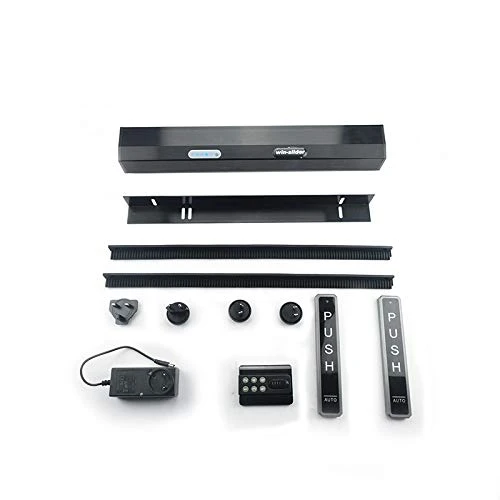 Otomatik Siyah Pet Kapı Açıcı / Özel Otomatik Pet Kayar Kapı ürün görseli 1
