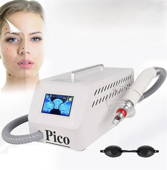 GAYAYAS 500W Pico Dövme Silme Makinesi, Pikosaniye Lazer Teknolojisi, 1064nm/532nm/755nm, Tüm Mürekkep Renkleri için Problu 5'i 1 Arada Çok Fonksiyonlu Cihaz ürün görseli 1