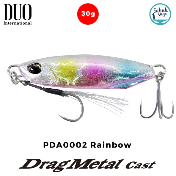 Duo Drag Metal Cast Jig 30gr. PDA0002 Rainbow ürün görseli 1