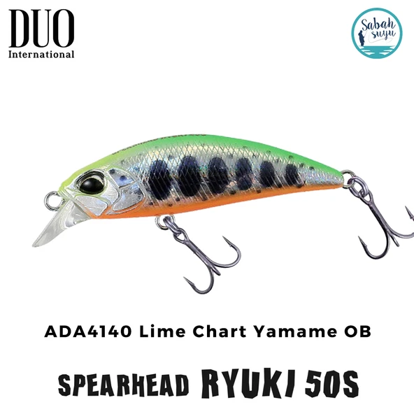 Duo Spearhead Ryuki 50S ADA4140 Lime Chart Yamame OB ürün görseli 1
