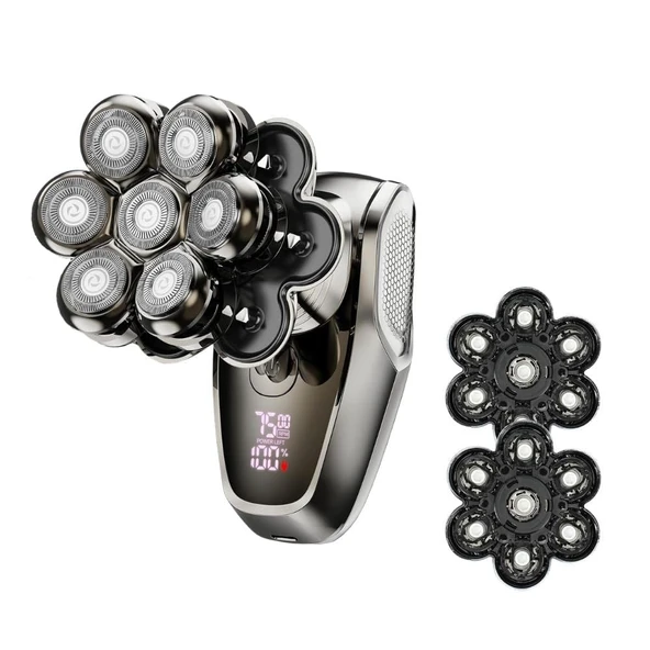 Beyerswerk IQ7 Pro - Kafa Tıraş Makinesi Kafa Tıraş Makinesi - 90 saniyede mükemmel bir görünüm için hızlı ve nazik tıraş ürün görseli 1