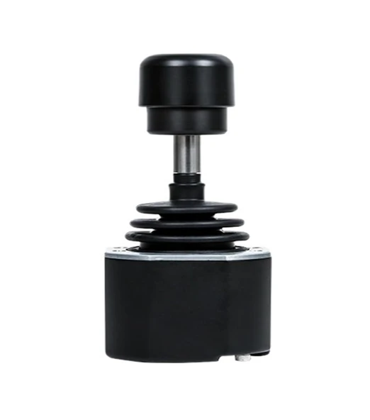 SMC61S Çekme Kilit Salonu kontrol kolu yayı otomatik olarak orta konuma döner, iş makinesi araçlarının, kaldırma iş araçlarının kontrolü (24V, RS485Modbus çıkışı) ürün görseli 1