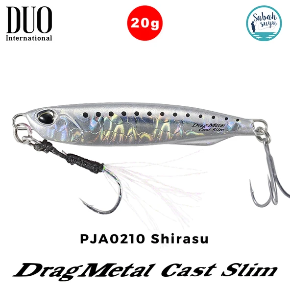 Duo Drag Metal Cast Slim Jig 20gr. PJA0210 Shirasu ürün görseli 1