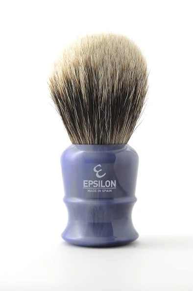Epsilon tıraş fırçası porsuk kılı, beyaz, mavi, 55/26 mm, standart, benzersiz ürün görseli 1
