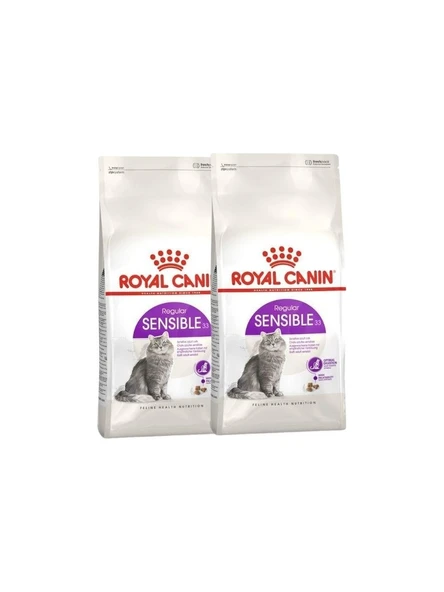 Royal Canin Sensible 33 Hassas Yetişkin Kedi Maması 400 gr x 2 Adet ürün görseli 1