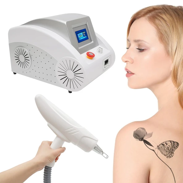 Kaş Dövme Silme Makinesi, 1064nm 532nm Lazer Dövme Silme 150W Kaş Pigmenti Temizleme, Hastaneler / Klinikler için Dövme Silme Makinesi ürün görseli 1