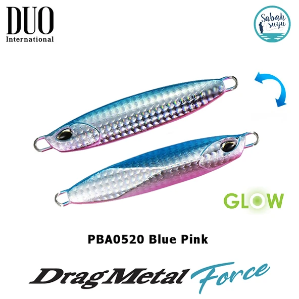 Duo Drag Metal Force Jig 100gr. 85mm PBA0520 Blue Pink ürün görseli 1