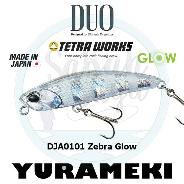 Duo Tetra Works Yurameki DJA0101 (TJ101) Zebra Glow ürün görseli 1