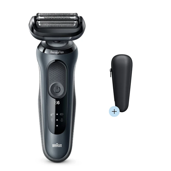 Braun 60N1000S - Braun Series 6 60-N1000S Tıraş Makinesi, Gri ürün görseli 1