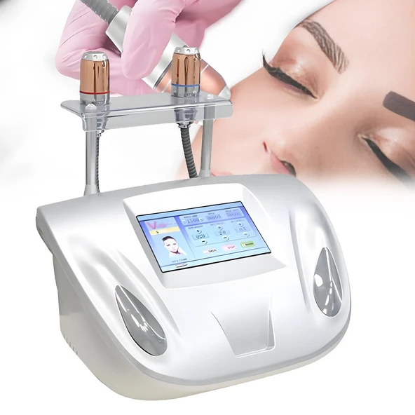 QuinteZhenTially Yüz Germe Sıkılaştırıcı Güzellik Makinesi, Taşınabilir Yüz Germe Cihazı, Dokunmatik Ekranlı ve Çok Seviyeli Ayarlamalı, Güzellik Bakımları için Evde Profesyonel Bakımlar ürün görseli 1