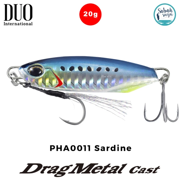 Duo Drag Metal Cast Jig 20gr. PHA0011 Sardine ürün görseli 1
