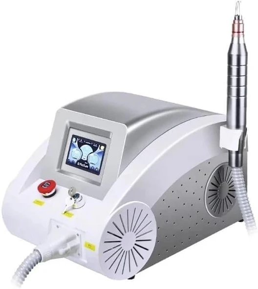 Lazer dövme silme, lazer makinesi, dövme silme cihazı, kaş dövme, dudak dövmesi, göz, pigment giderme, leke çıkarma, soğutma sistemli makine, profesyonel ürün görseli 1