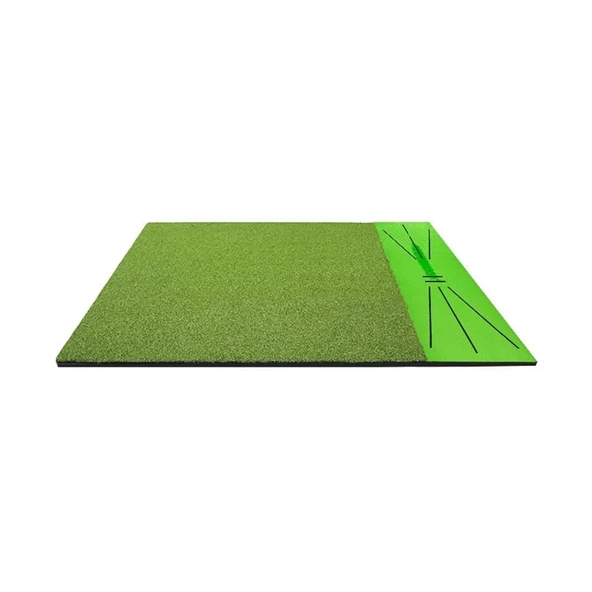 pujindu Golf Vuruş Mat Suni Çim Mat Kauçuk Tees ile Golf Eğitim Mat Golf Tahrik ve Yontma için Eğitim Yardımcıları (150x120cm-B) ürün görseli 1
