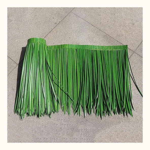 Pujindu Meksika Saz Çatı, Yapay Çalı ve Gerçekçi Palmiye Saman Ruloları, Bar Pavyonları için Saman Dekorasyon Bahçe Veranda Gölgelik (0.5x1 m/8 ADET) ürün görseli 1