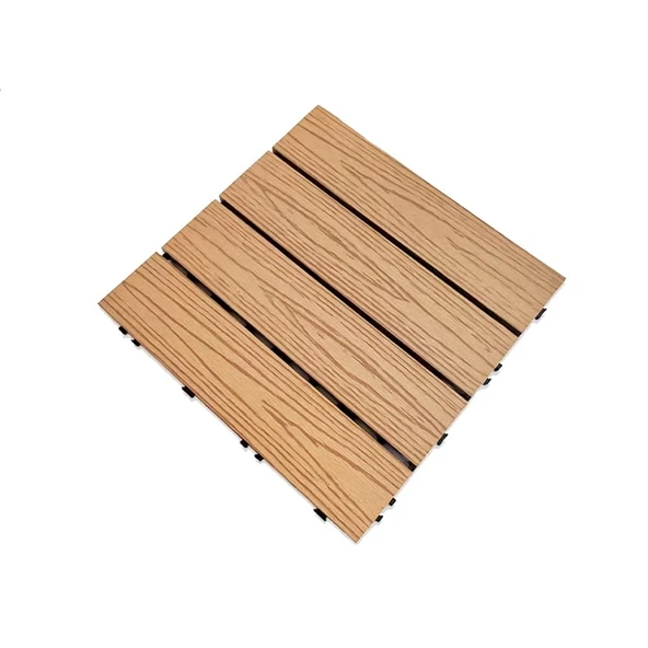 Plastik Kilitli Veranda Fayansları, Veranda Fayansları, Kilitli Veranda Fayansları, Dış Mekan Su Geçirmez Döşeme, Herkes İçin (Sarı-B,11.8x11.8IN/10PCS) ürün görseli 1