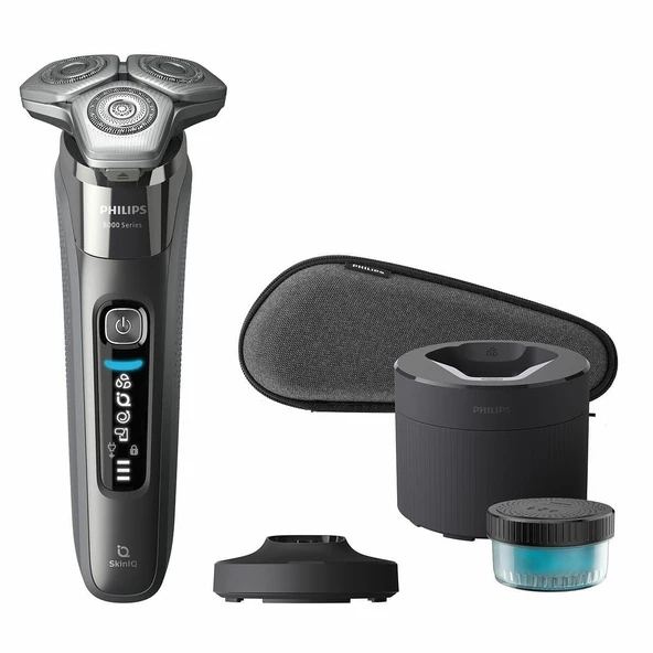 Philips SHAVER Series 8000 S8697/55 Tıraş makinesi elettrico Islak ve Kuru ürün görseli 1