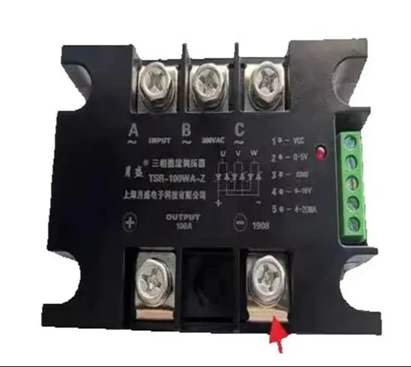 DUIRHNFV Üç Fazlı Tam Kontrollü Doğrultucu Voltaj Regülatörü TSR-200WA-Z 4-20MA(TSR-150WA-Z) ürün görseli 1