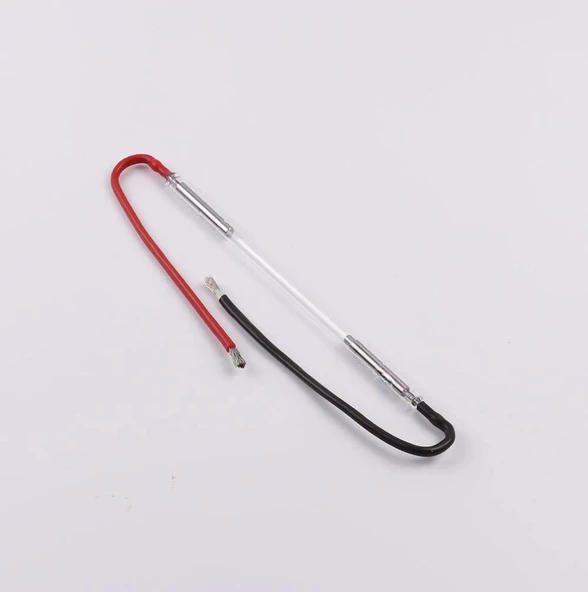 Ksenon Lamba Cilt Gençleştirme Flaş Düz Tüp Bağlantı Hattı ile Güzellik Enstrümanı Epilasyon Aleti için Uygun IPL Tüp ø7mm (ø7X76X162mm) ürün görseli 1