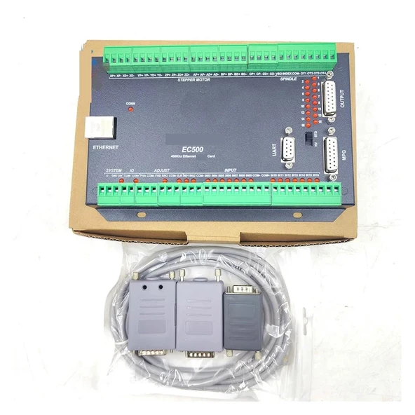 HUAYONGSS CNC Ethernet Hareket Kontrol Cihazı EC500 460 KHz 3/4/5/6 Eksen Freze Makinesi için Yükseltme Hareket Kontrol Kartı (6 Eksen) ürün görseli 1