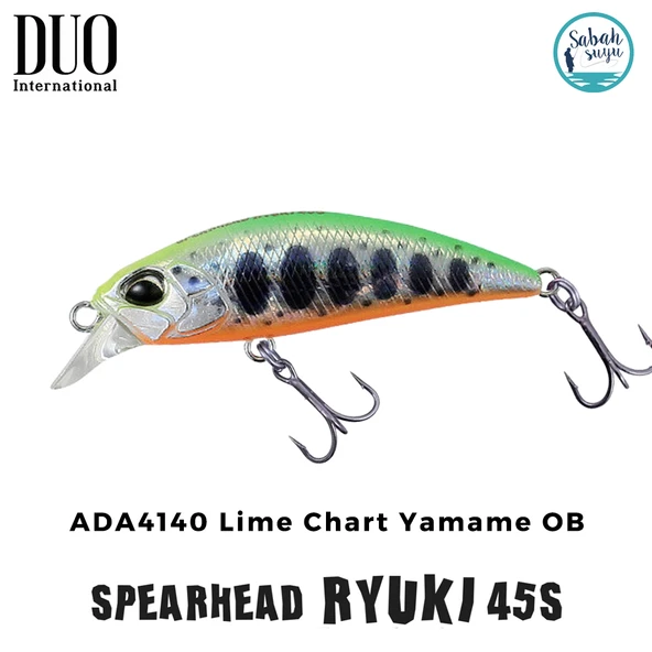 Duo Spearhead Ryuki 45S ADA4140 Lime Chart Yamame OB ürün görseli 1