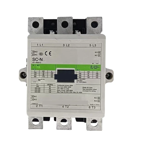 UOUOBEAR güç kontaktörü AC kontaktörü SC-N10 (AC/DC200-230V) ürün görseli 1