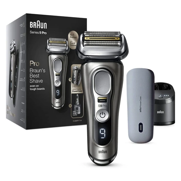 Braun Series 9 9475cc Sistem Islak ve Kuru Siyah ürün görseli 1