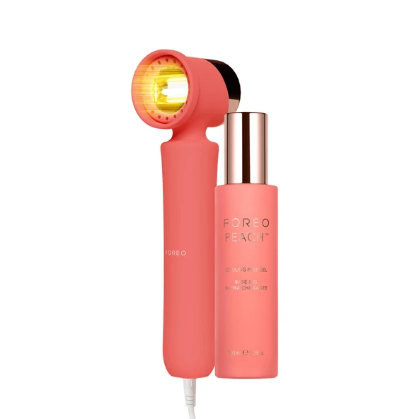 FOREO PEACH 2 IPL cihazları epilasyon + Hyaluronik asit içeren PEACH soğutma hazırlık jeli - vücut ve yüz için lazere alternatif - kadınlar ve erkekler için soğutmalı tüy dökücü ürün görseli 1