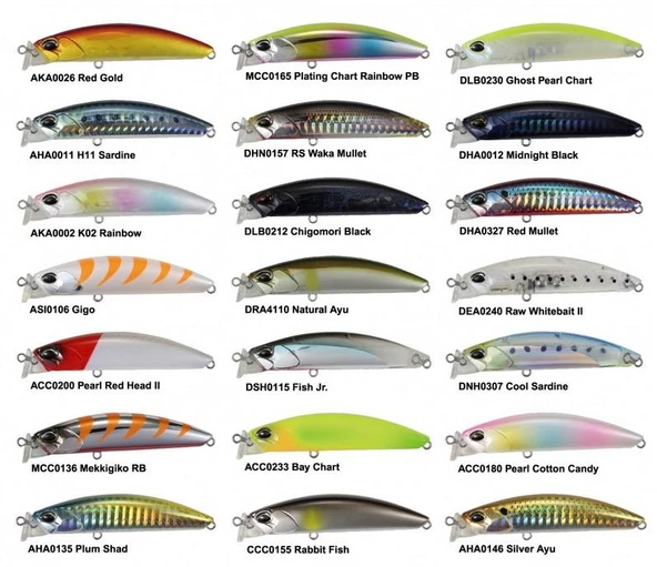 Duo Terrif DC-7 BULLET DLB0230 Ghost Pearl Chart - Resim 2