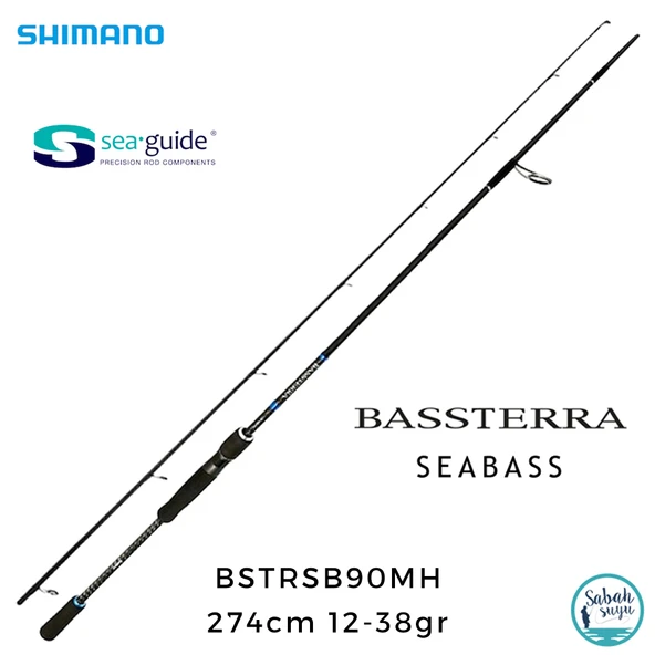 Shimano Bassterra 90MH Seabass 2.74mt 12-38gr (2P) Spin Kamış ürün görseli 1