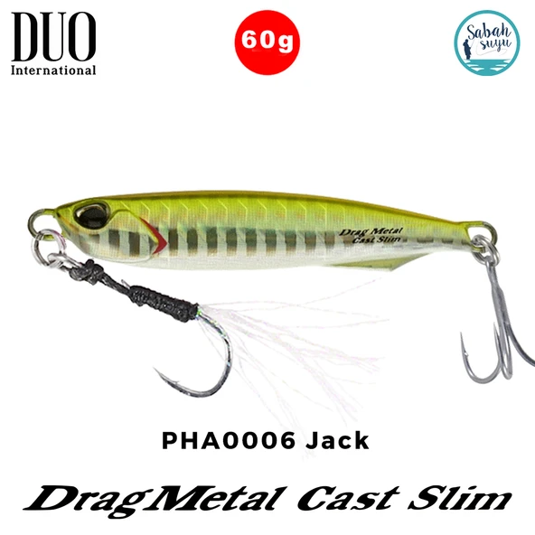Duo Drag Metal Cast Slim Jig 60gr. PHA0006 Jack ürün görseli 1