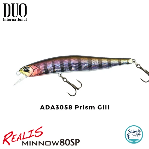 Duo Realis Minnow 80SP ADA3058 Prism Gill ürün görseli 1