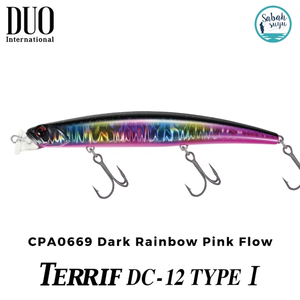 Duo Terrif DC-12 TYPE I CPA0669 Dark Rainbow Pink Flow ürün görseli 1