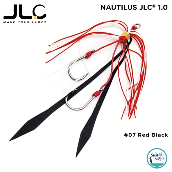 JLC Nautilus 1.0 Tai Rubber İğneli Etek (#9 BKK) #07 Red Black ürün görseli 1