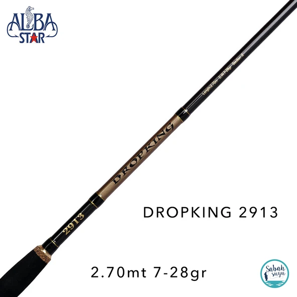 Albastar 2913 Dropking 2.70mt 7-28gr (2P) Spin Kamış - Resim 2