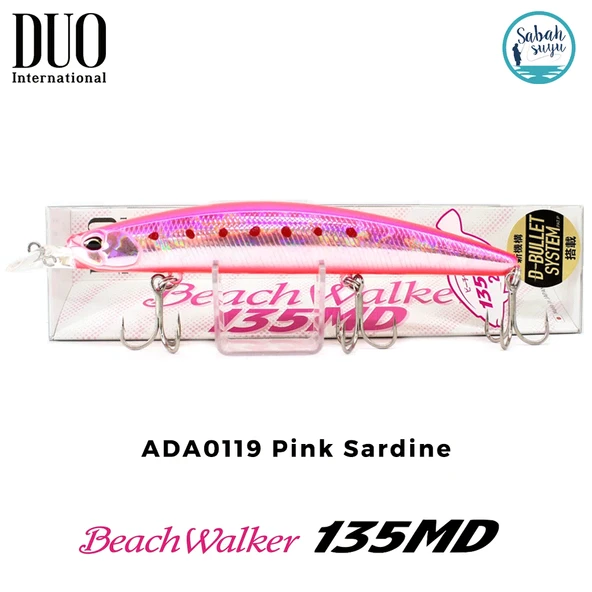 Duo Beach Walker 135MD ADA0119 Pink Sardine Maket Balık ürün görseli 1