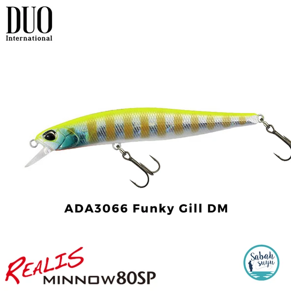 Duo Realis Minnow 80SP ADA3066 Funky Gill DM ürün görseli 1