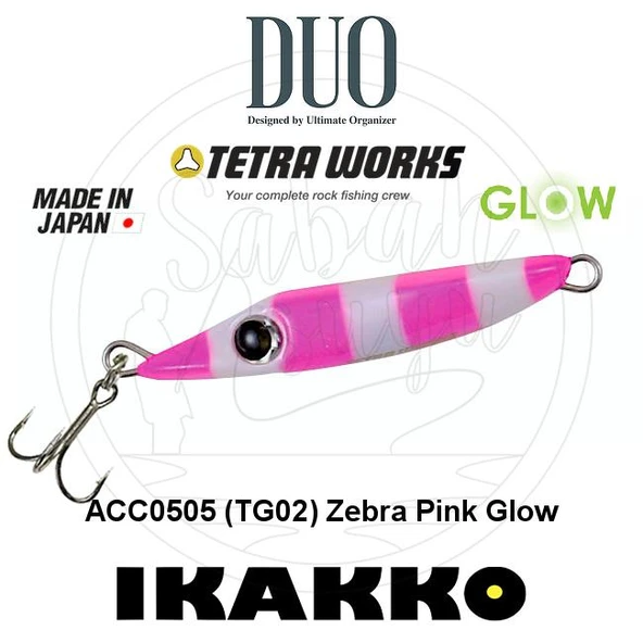 Duo Tetra Works Ikakko ACC0505 Zebra Pink Glow ürün görseli 1