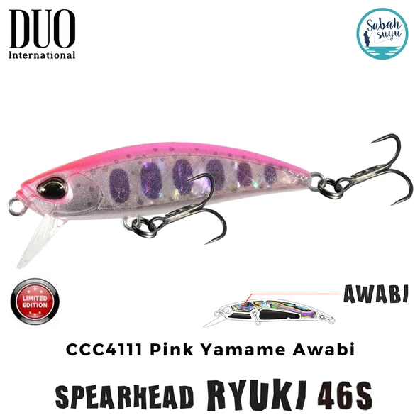 Duo Spearhead Ryuki 46S CCC4111 Pink Yamame Awabi ürün görseli 1