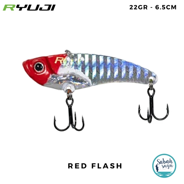 Ryuji Mirror VIB Vibrasyon Jig 6.5cm 22gr Red Flash ürün görseli 1