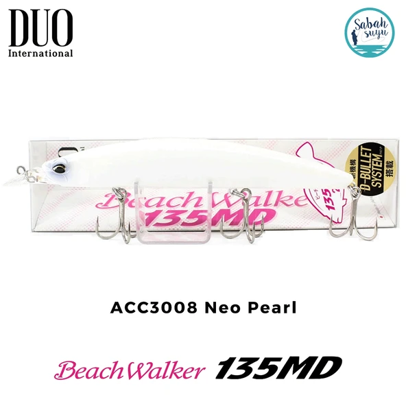Duo Beach Walker 135MD ACC3008 Neo Pearl Maket Balık ürün görseli 1