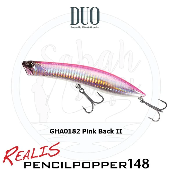 Duo Realis Pencil Popper 148 SW GHA0182 Pink Back II ürün görseli 1