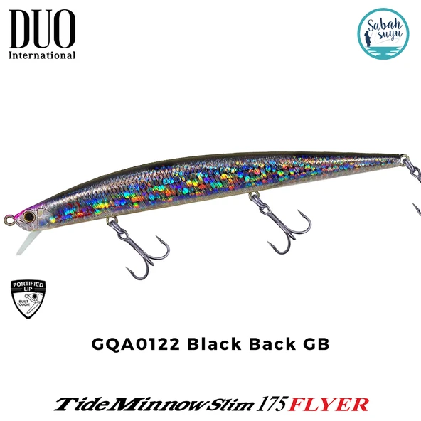 Duo Tide Minnow Slim 175 FLYER 20.Yıl Özel Seri GQA0122 Black Back GB ürün görseli 1