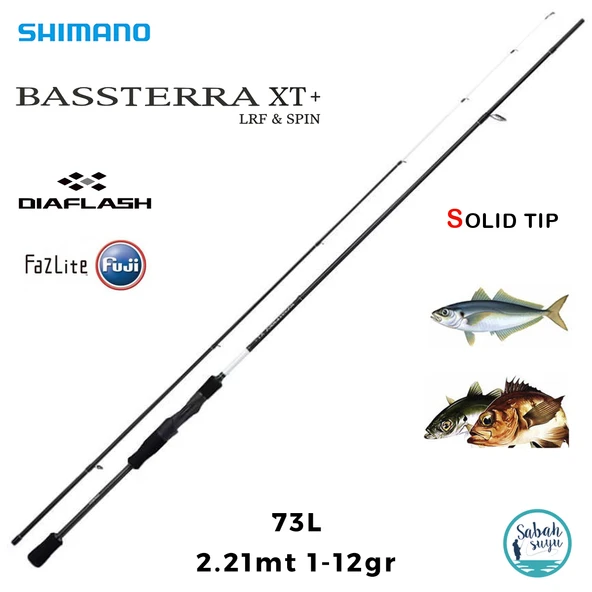 Shimano Bassterra XT+ LRF 73L 2.21mt 1-12gr (2P) LRF Kamış ürün görseli 1