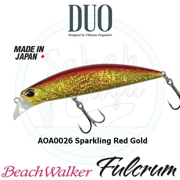 Duo Beach Walker Fulcrum 95 AOA0026 Sparkling Red Gold ürün görseli 1