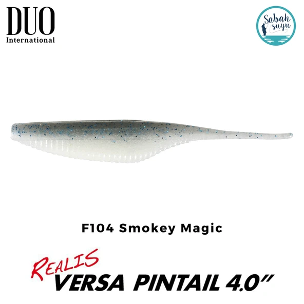 Duo Realis Versa Pintail 10cm (4") Silikon Yem F104 Smokey Magic ürün görseli 1