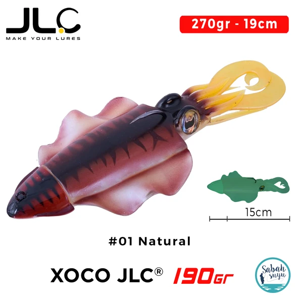 JLC Xoco 190 Set 270gr 19cm #01 Natural Silikon Sübye ürün görseli 1